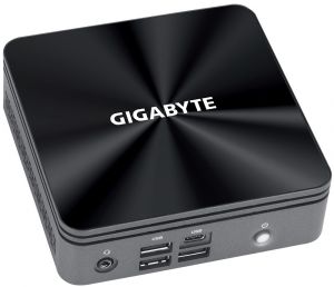 Gigabyte BRIX GB-BRi7-10710 Slim Mini PC (Intel i7-10710U/4.70 GHz/6 Core/12 Thread/12MB Cache)