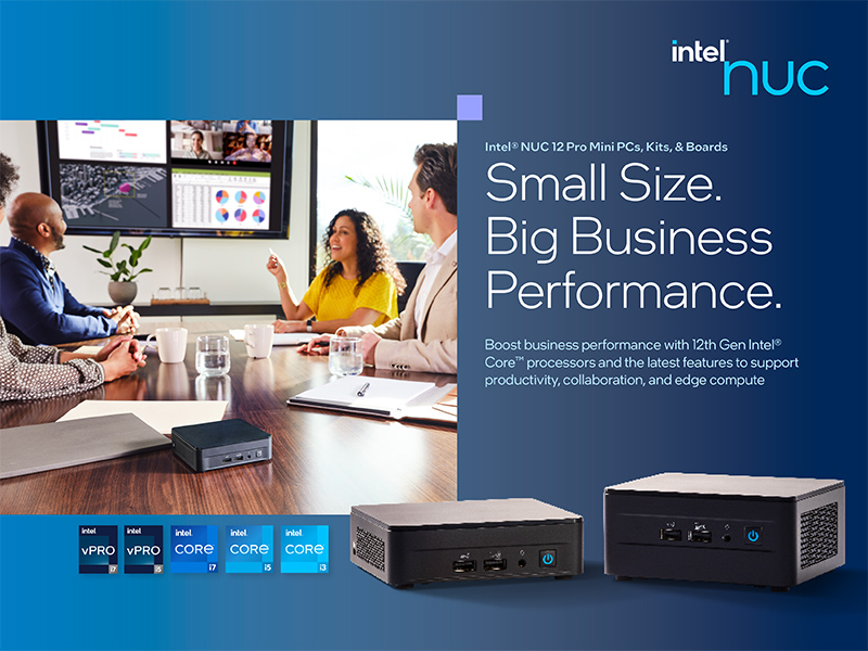 Intel® NUC 12 Pro Mini PCs