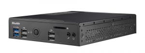 Shuttle XPC Fanless DS20U Intel Celeron 5205U 1.9 GHz 2MB Cache