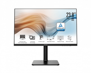 MSI 24" Flat Full HD IPS USB-C Height Adjustable Monitor