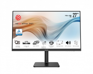 MSI 27" Flat Full HD IPS USB-C Height Adjustable Monitor