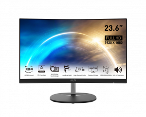 MSI 24" Curved Full HD VA HDMI VESA Mountable Monitor