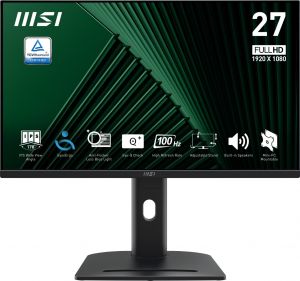 MSI PRO MP275PG 27" Full HD IPS 100Hz Height Adjustable Monitor