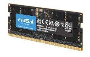 Crucial DDR5 RAM 16GB 5600MHz SODIMM, Laptop Computer Memory, Mini PC (CT16G56C46S5)