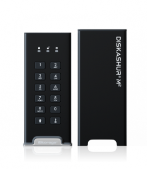 diskAshur M2 Encrypted SSD With USB 3.2 Gen 1 SuperSpeed