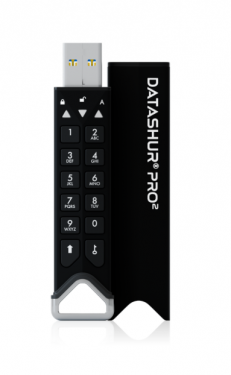 datAshur PRO2 world’s only FIPS 140-2 Level 3 PIN authenticated, hardware encrypted USB flash drive